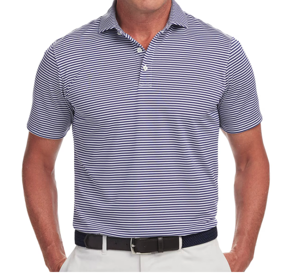 Striped Men's Polo